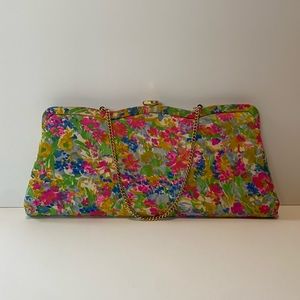 Vintage floral purse